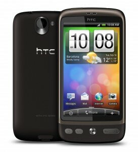 Auch das HTC Desire soll von den Patentverletzungen betroffen sein.