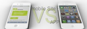 Mobile Website vs. App: Laut einer Bitkom-Studie machen bei privaten Anwendern die beliebten Mini-Anwendungen das Rennen.