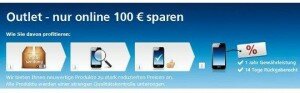 Kräftig sparen: Neuwertige iPhone 4 gibt es in O2s Outlet Store. Quelle: o2online.de
